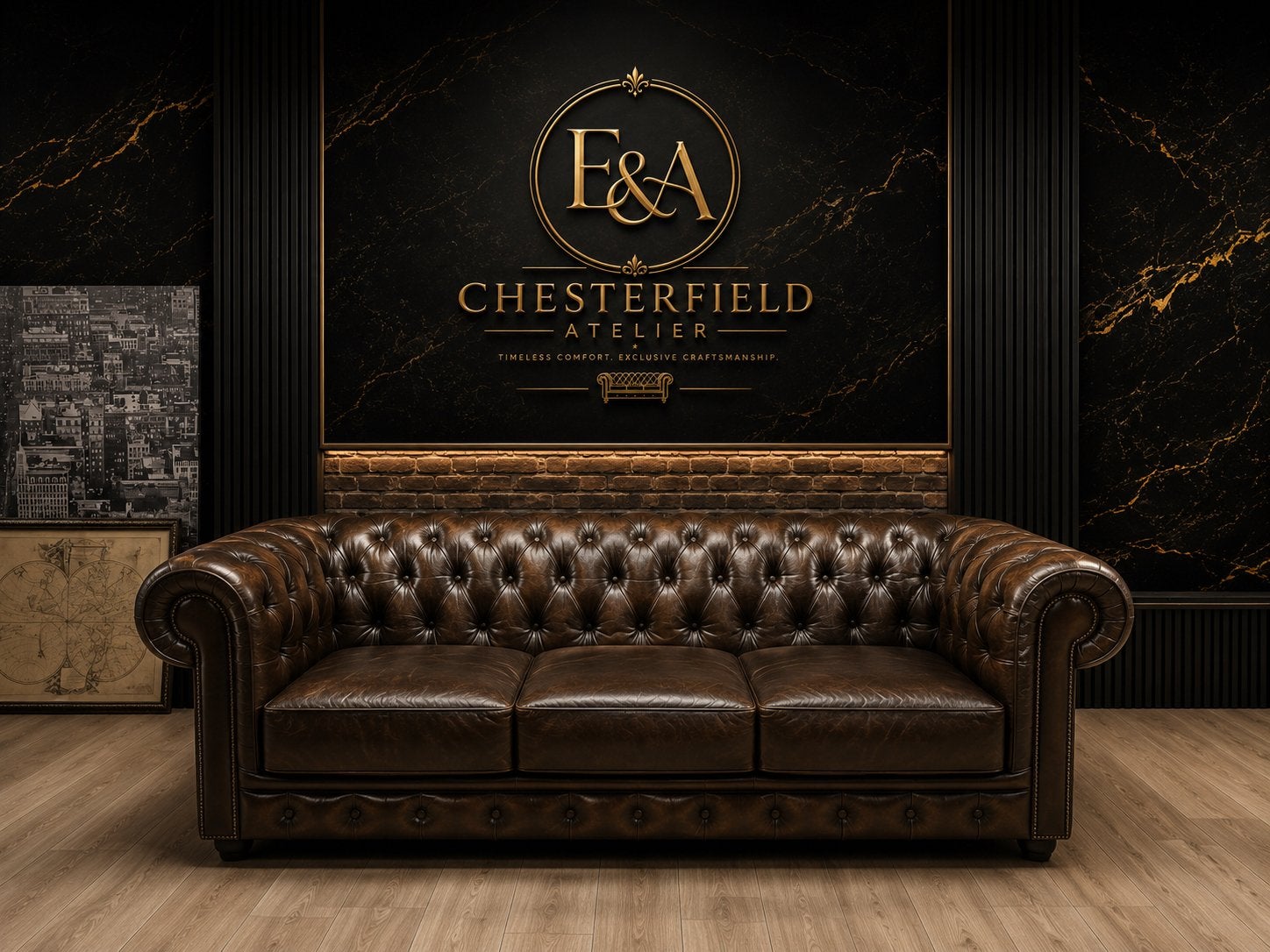 Chesterfield 3 Zits Birmingham !!!, Ophalen of Verzenden, 75 tot 100 cm, 200 tot 250 cm