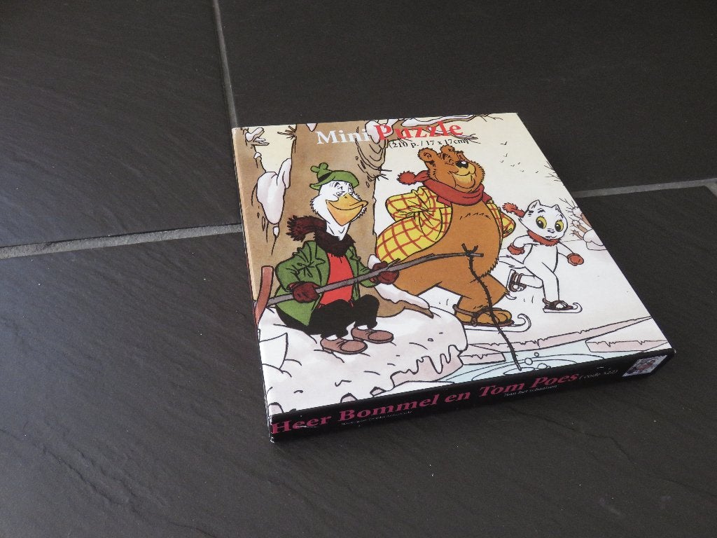 Mini puzzle heer Bommel en Tom Poes, 210 stukjes. Als nieuw, Ophalen of Verzenden, Meer dan 50 stukjes, Zo goed als nieuw, 6 jaar of ouder