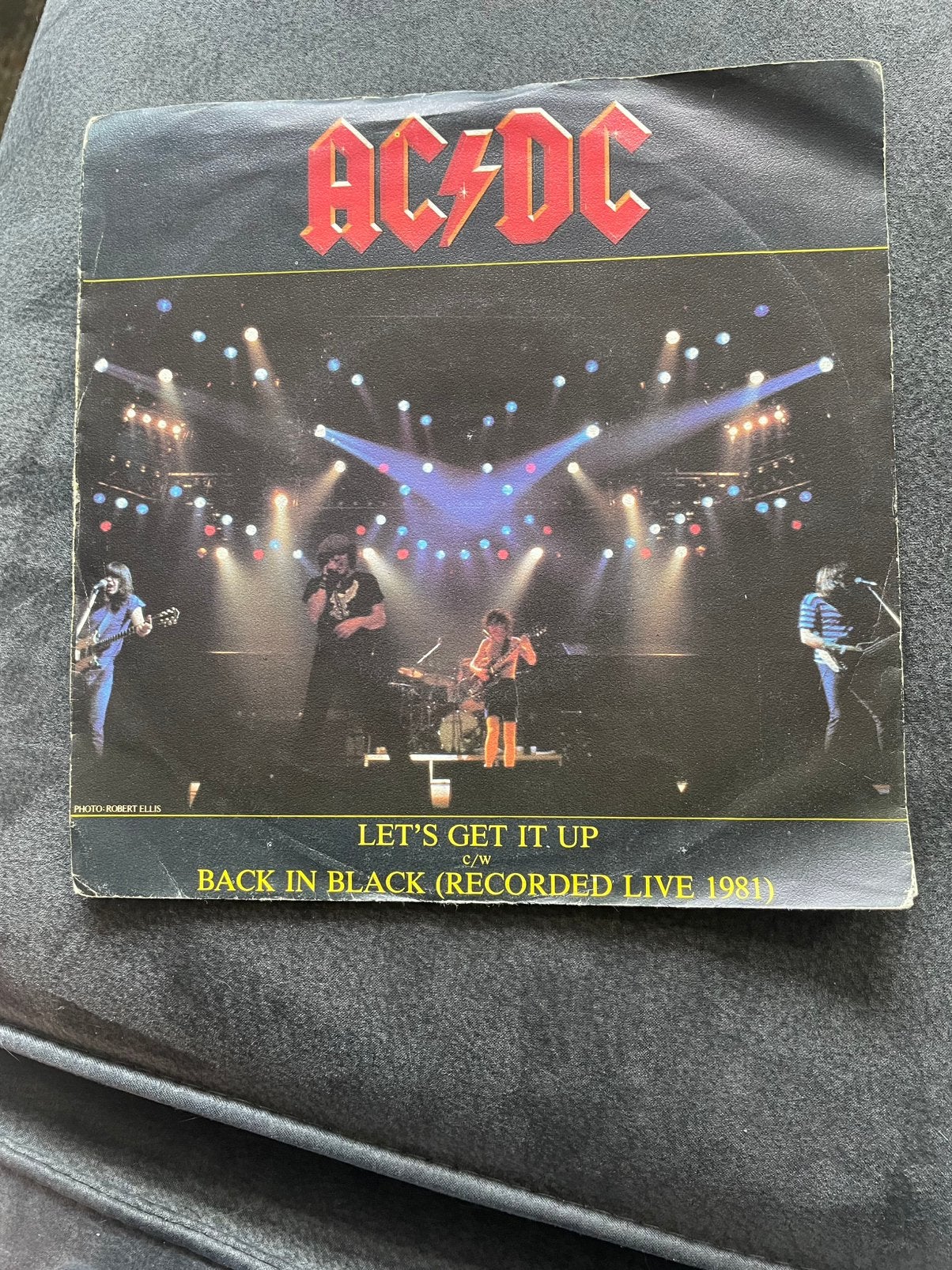 ACDC single originele persing, Ophalen of Verzenden, Gebruikt, 7 inch