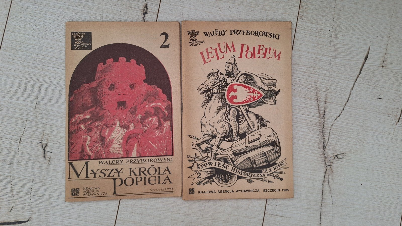 Set van 2 historische boeken van Walery Przyborowski, Ophalen of Verzenden, Gelezen, Walery Przyborowski, Europa overig