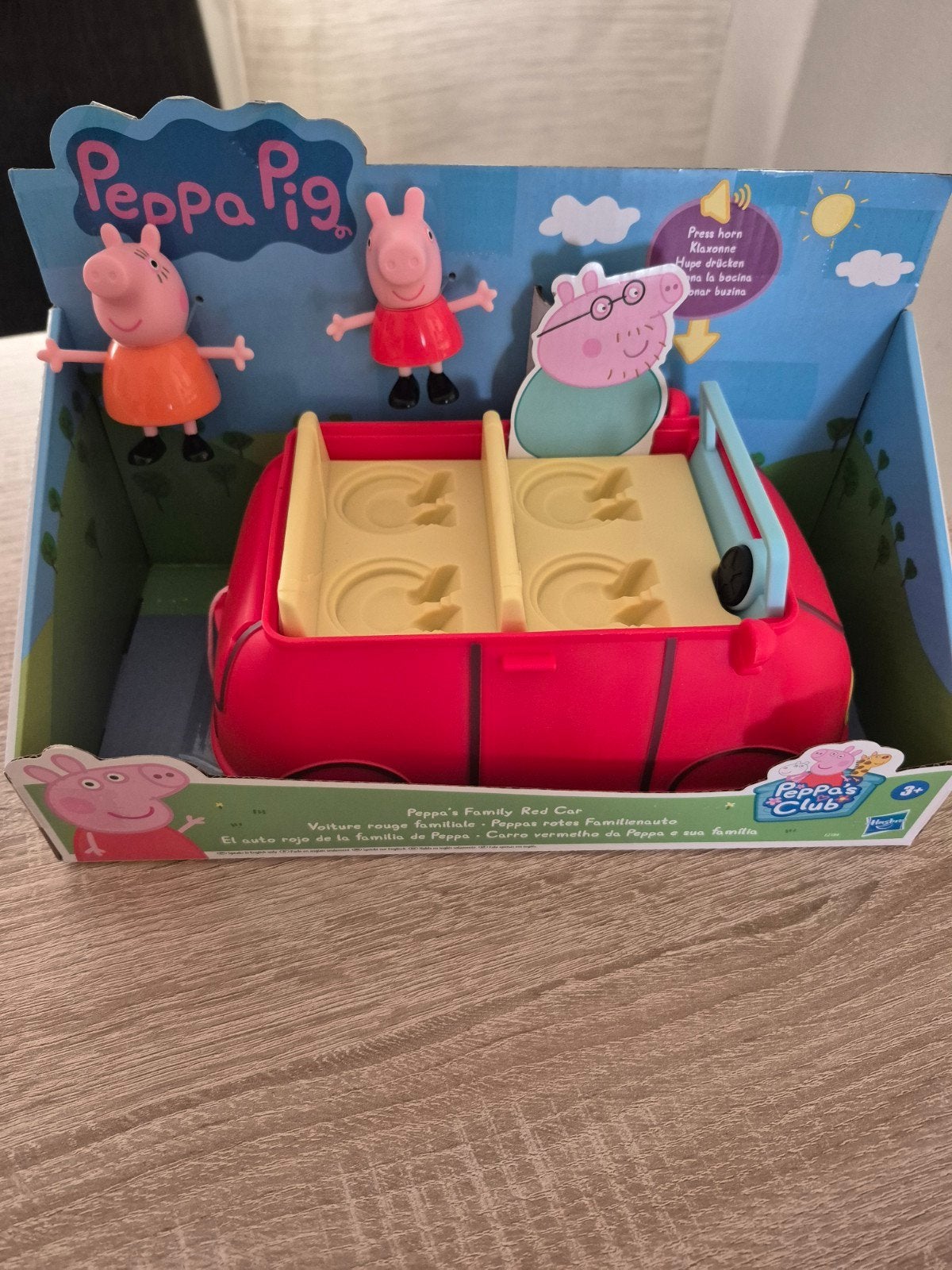 Peppa Pig rode auto speelfiguren nieuw, Ophalen of Verzenden, Nieuw, Toebehoren