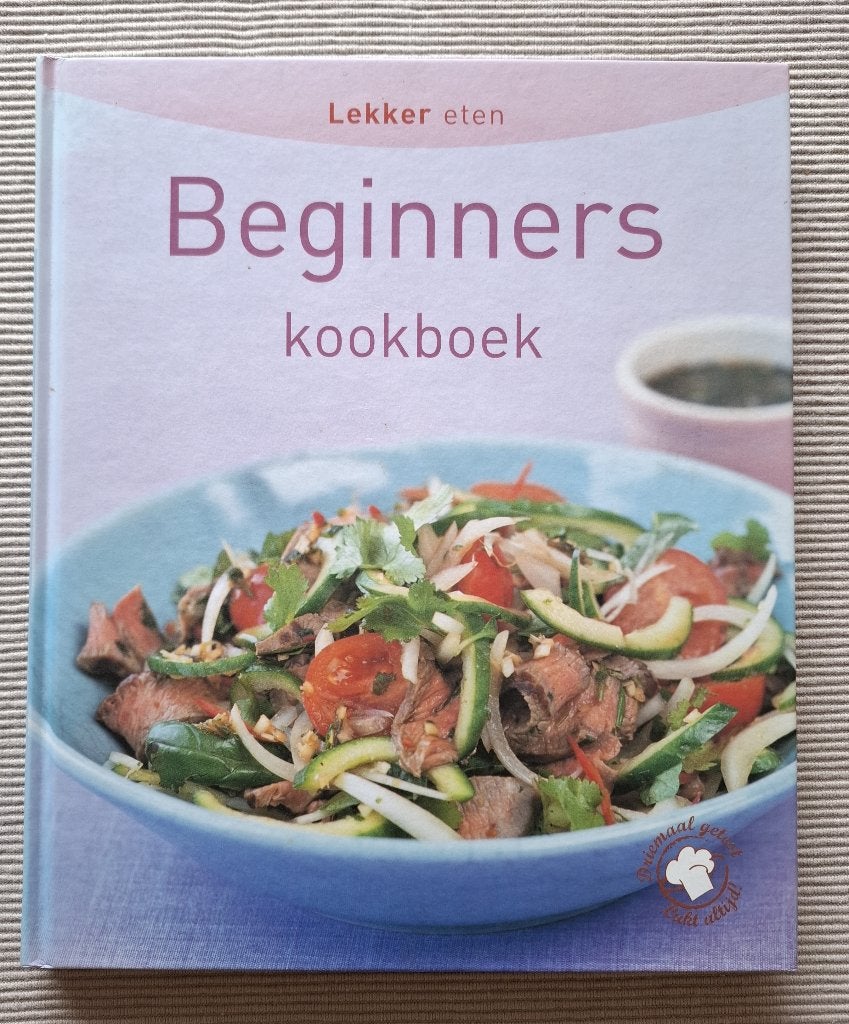 Kookboek voor beginners., Ophalen of Verzenden, Zo goed als nieuw