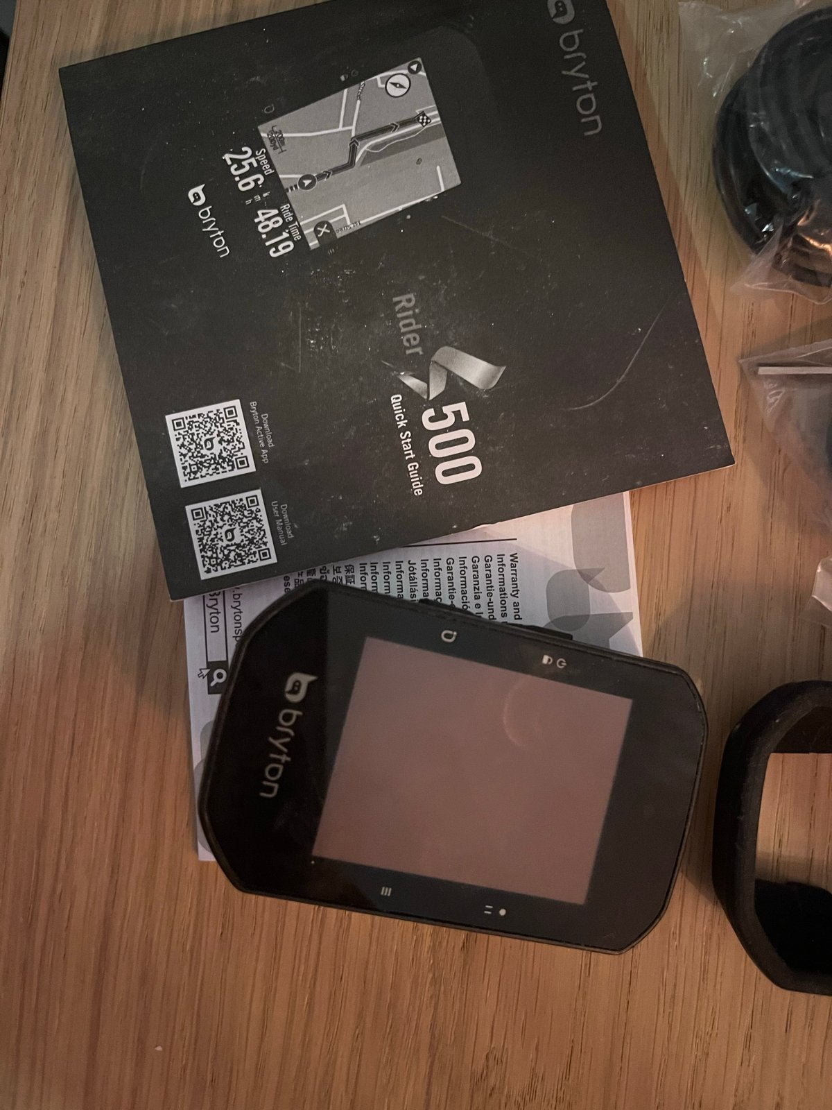 Bryton Rider S500 Fietscomputer met GPS (m2421673440