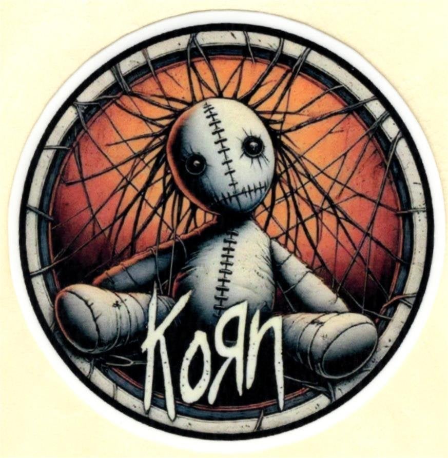 Korn sticker #2, Verzenden, Nieuw, Foto of Kaart