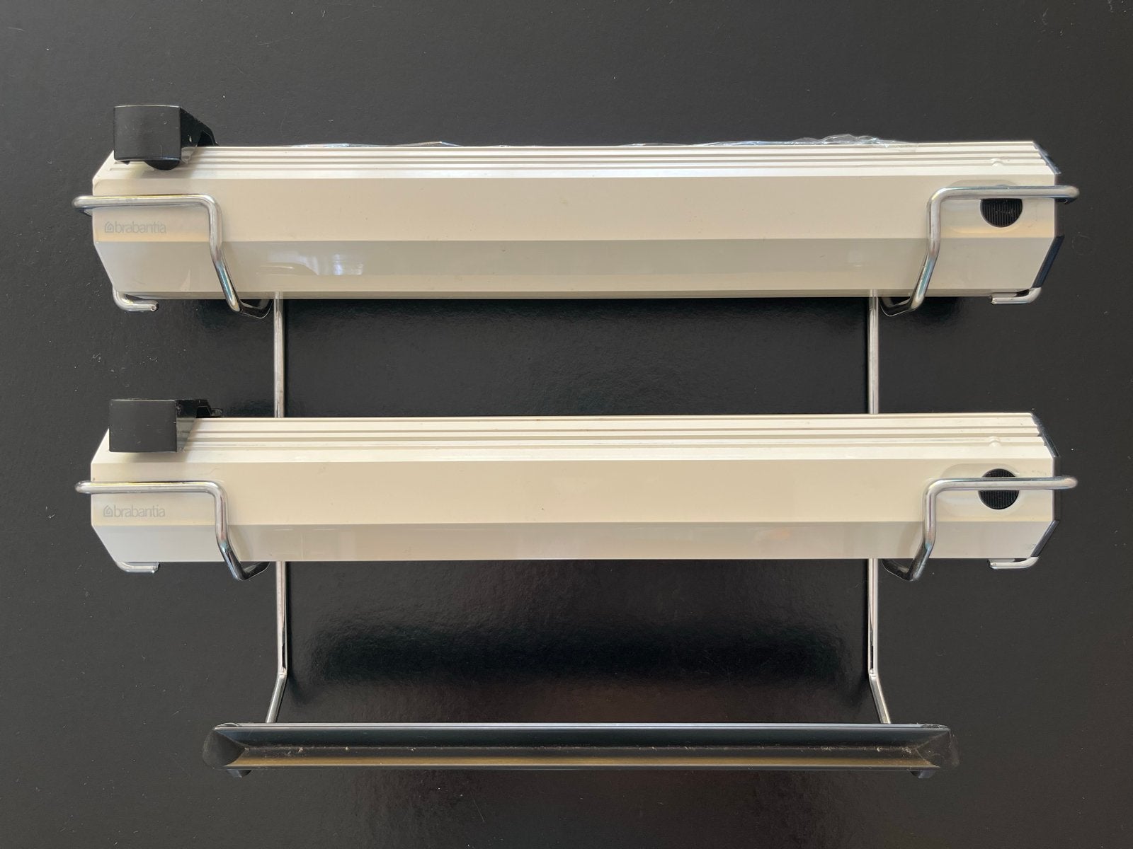 Brabantia keukenrolhouder met foliedispensers, Huis en Inrichting, Keuken | Keukenbenodigdheden, Zilver, Ophalen of Verzenden