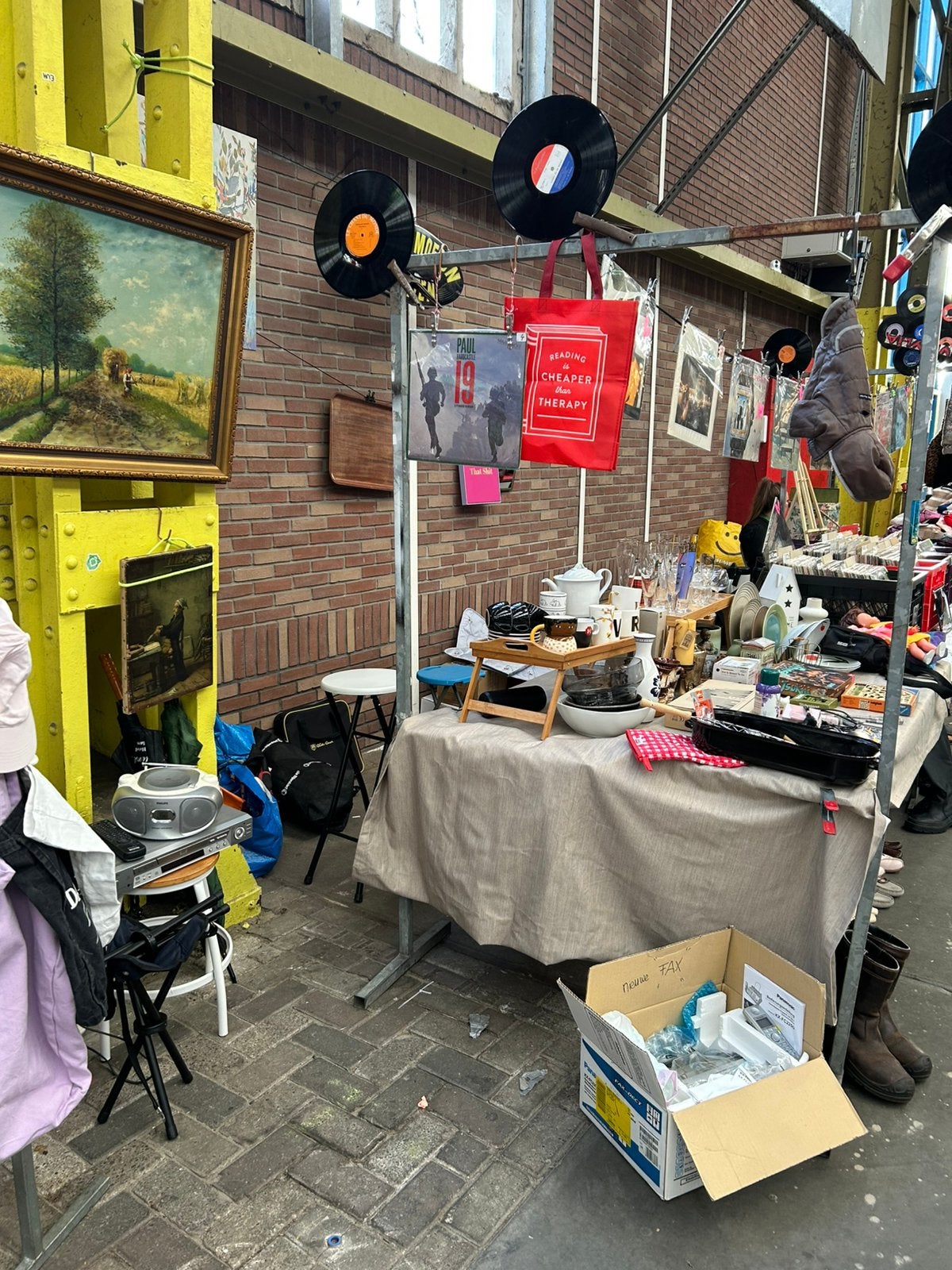 IJ-hallen kraam 31/10 en/of 1/11 gezocht, Ophalen of Verzenden