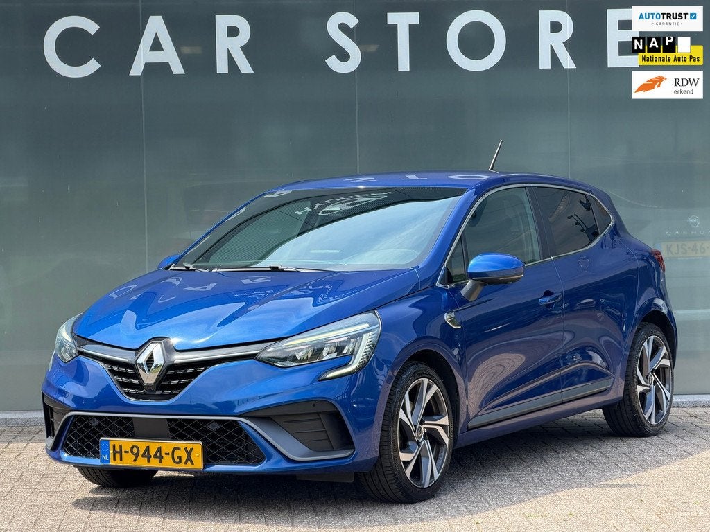 Renault Clio 1.3 TCe R.S. Line BOSE/360 CAMERA/NAVI/, Auto's, Renault, Gebruikt, 4 cilinders, 1133 kg, Blauw