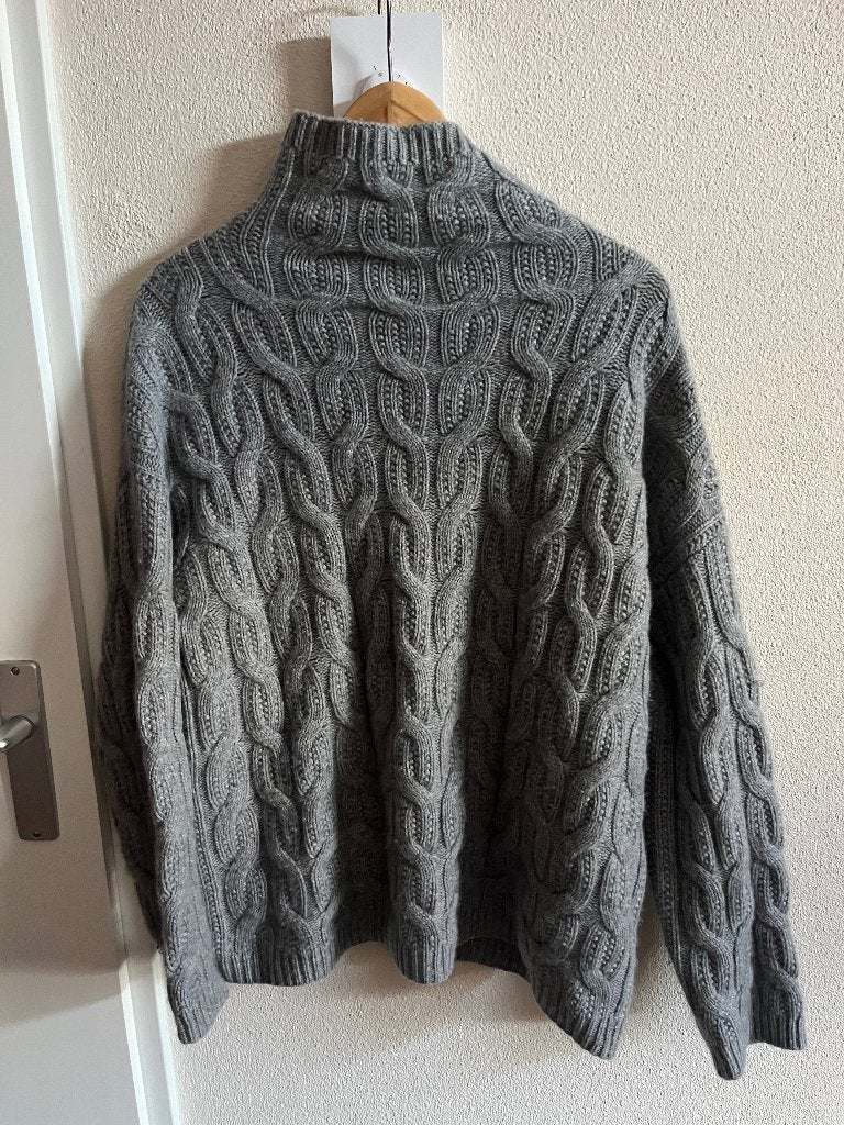 Repeat cashmere luxury cashmere trui, Kleding | Dames, Ophalen of Verzenden, Gedragen, Maat 36 (S), Grijs
