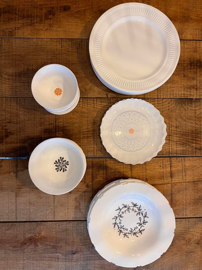 8delig ikea servies “Sanning” lijn, Ophalen, Keramiek, Zo goed als nieuw, Overige stijlen