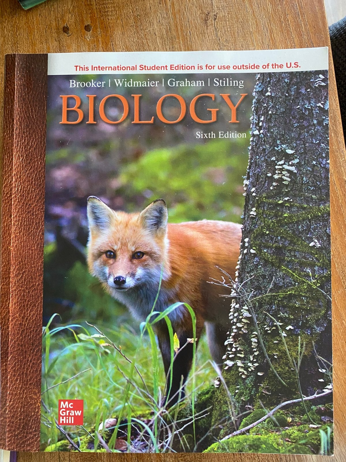 Biology Zesde Editie - Brooker, Widmaier, Graham, Stiling, Boeken, Ophalen of Verzenden, Beta, Zo goed als nieuw, HBO
