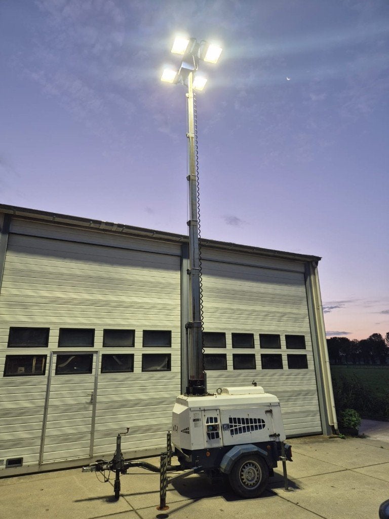 Lichtmast mobiel, Kubota 1500tpm diesel met LED lampen, Ophalen, Gebruikt, Dieselolie, Geluidgedempt