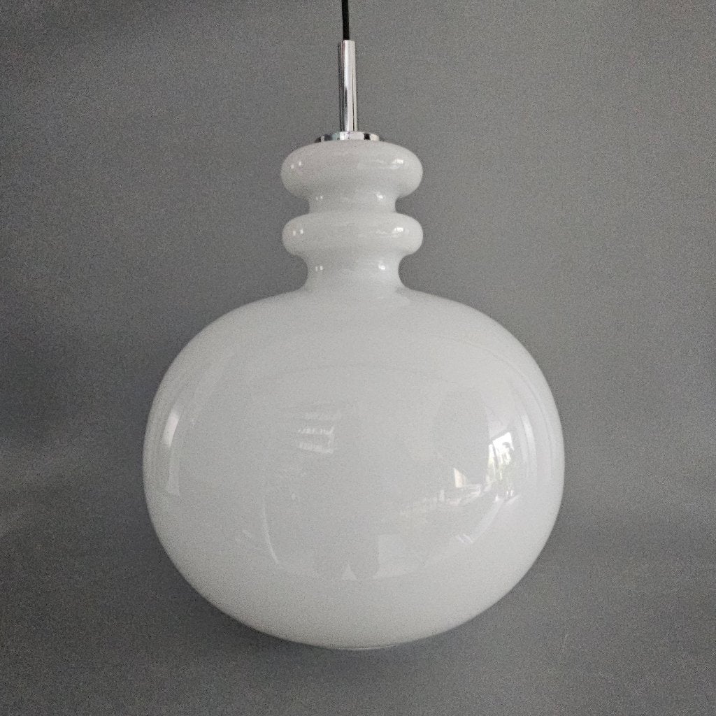 XL vintage hanglamp van Peill en Putzler, Duits 33 cm Dia., Antiek en Kunst, Ophalen of Verzenden