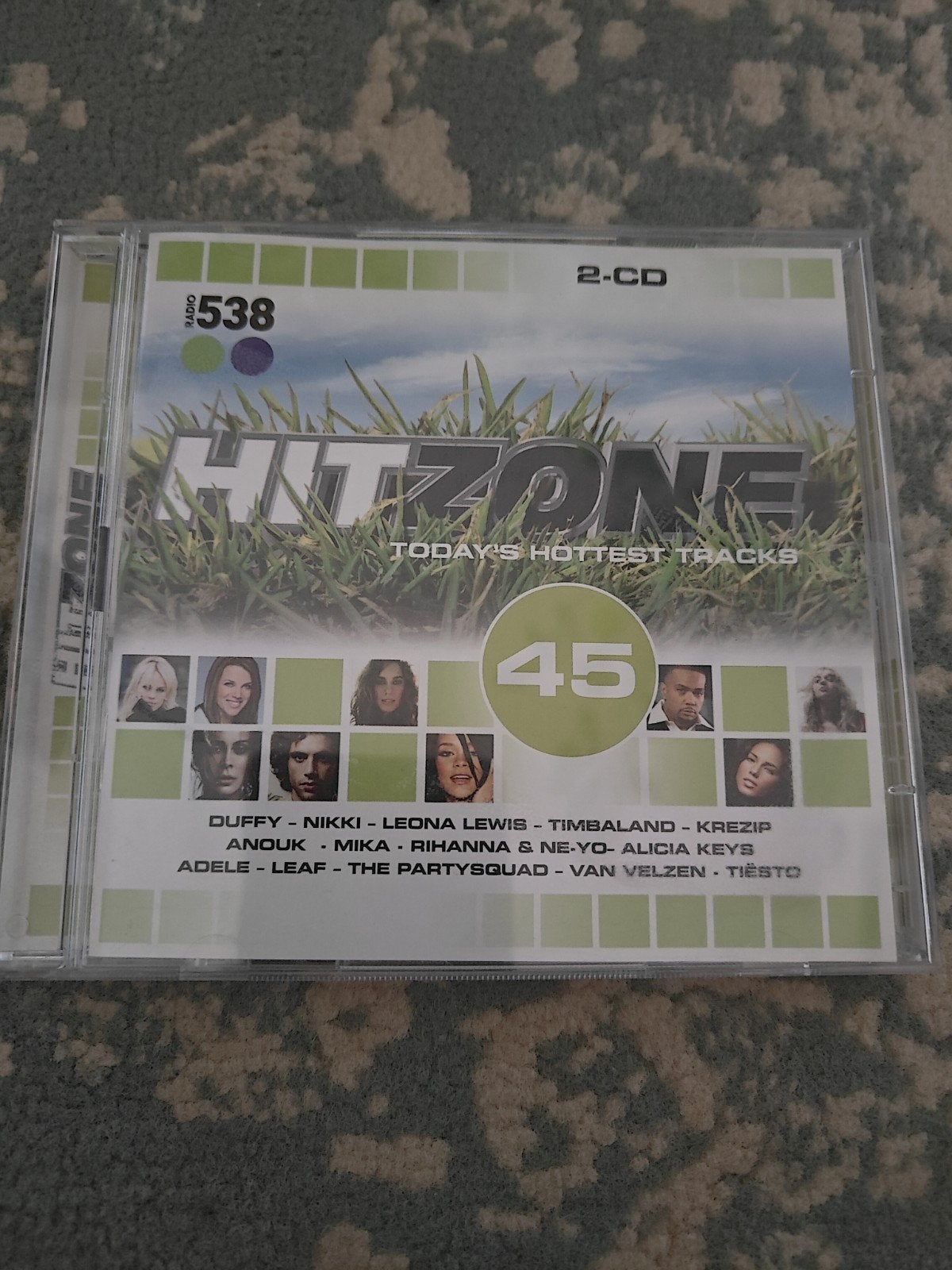 Radio 538 Hitzone 45 - 2CD met diverse artiesten, Gebruikt, Pop, Ophalen of Verzenden, Verzamelalbum