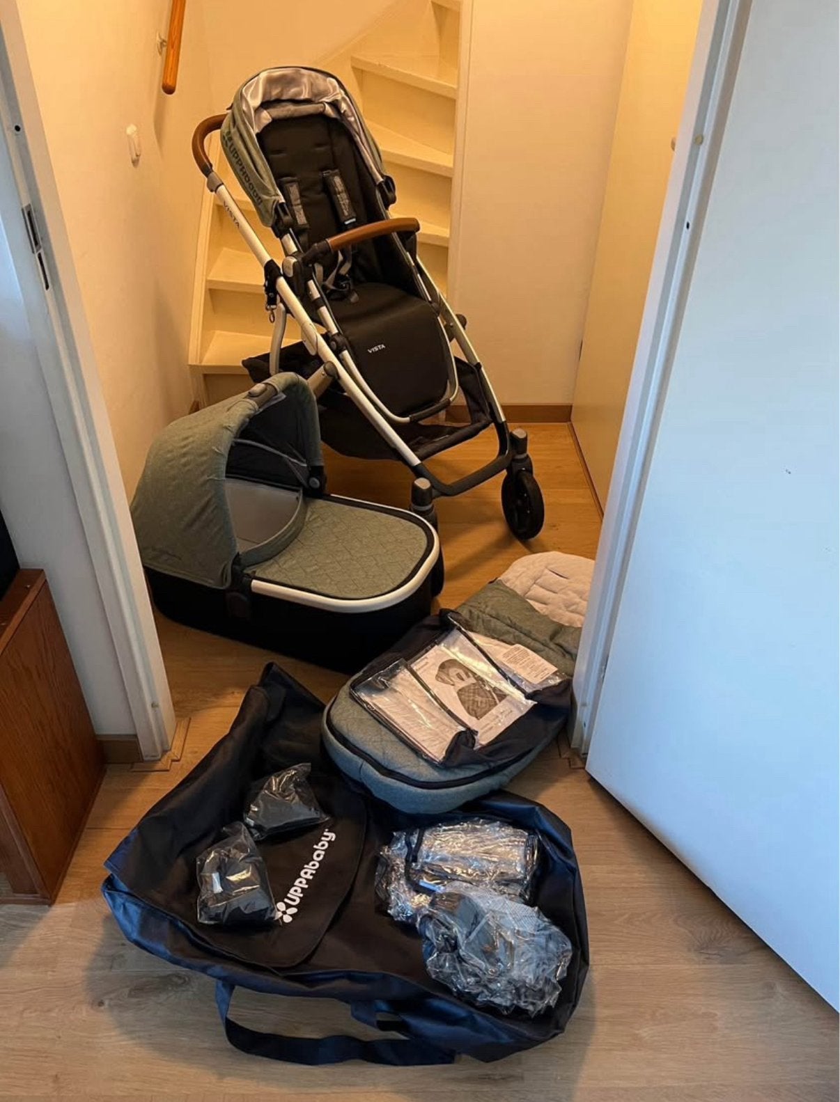 UPPAbaby VISTA Emmett - Complete Set + CozyGanoosh, Kinderen en Baby's, Kinderwagens en Combinaties, Ophalen, Gebruikt, Overige merken