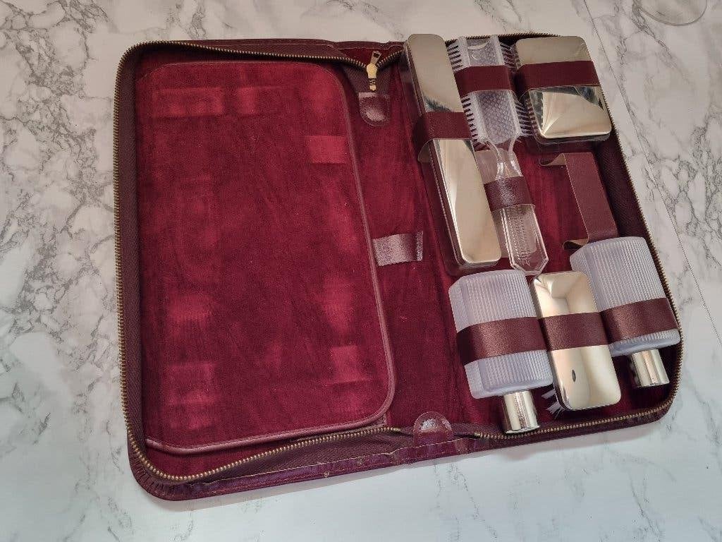 Vintage reis-/toiletkoffer gemaakt in Duitsland, Ophalen of Verzenden