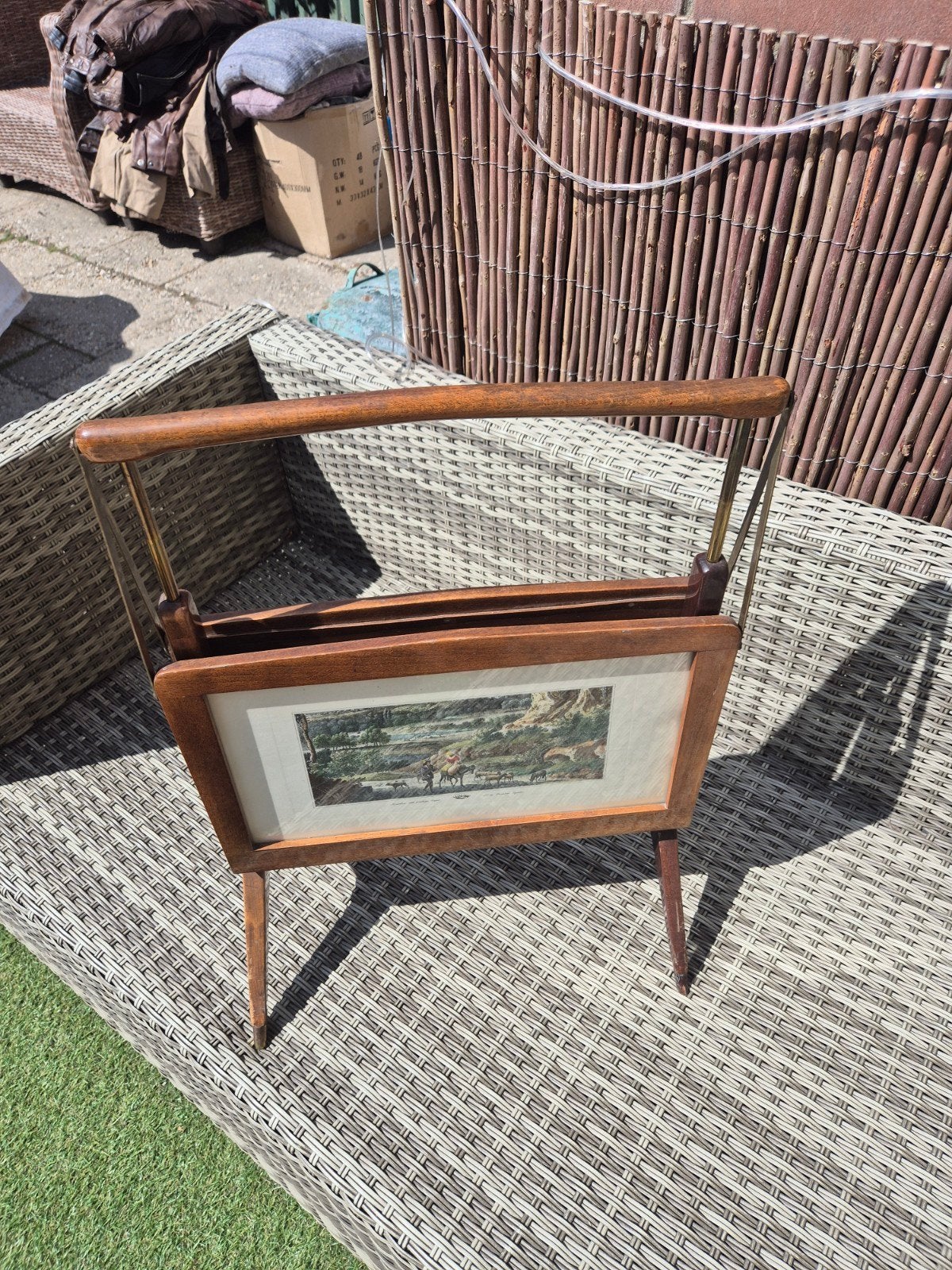 brocante kranten tijdschriften bak, Ophalen