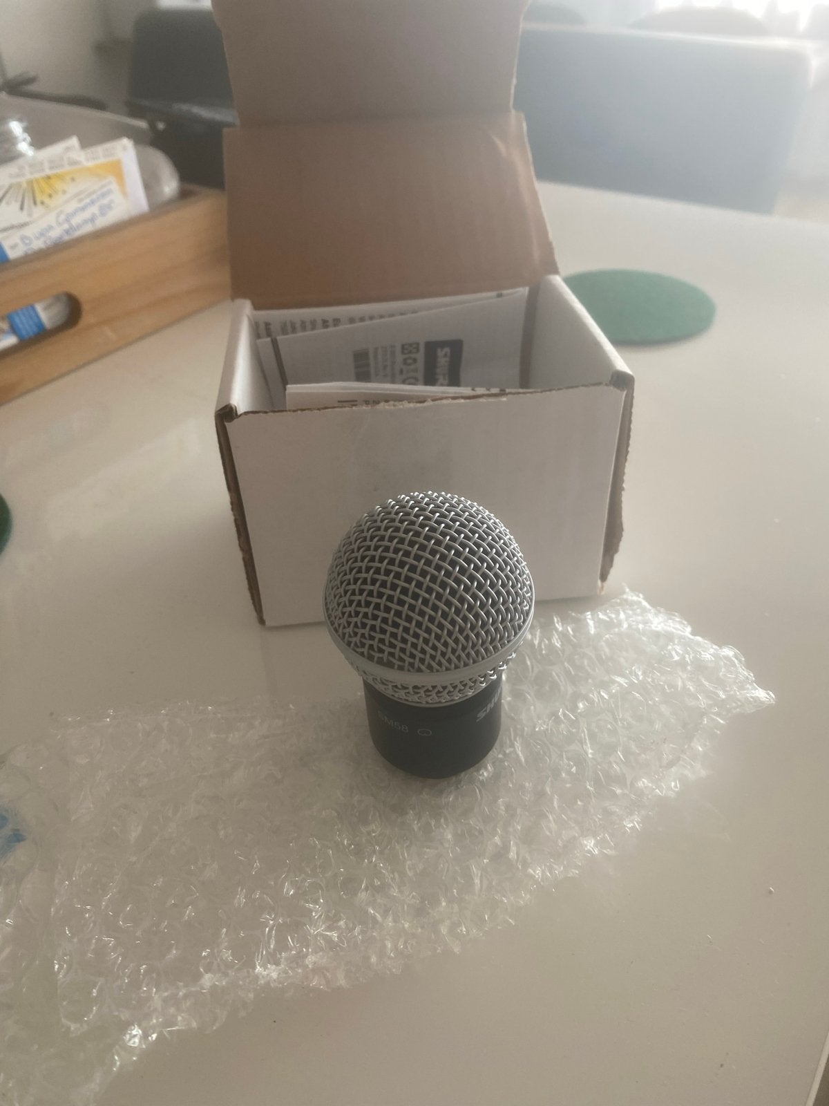 Shure SM58 Microfoonkop - Nieuw, Nieuw, Ophalen of Verzenden, Nvt, Zangmicrofoon