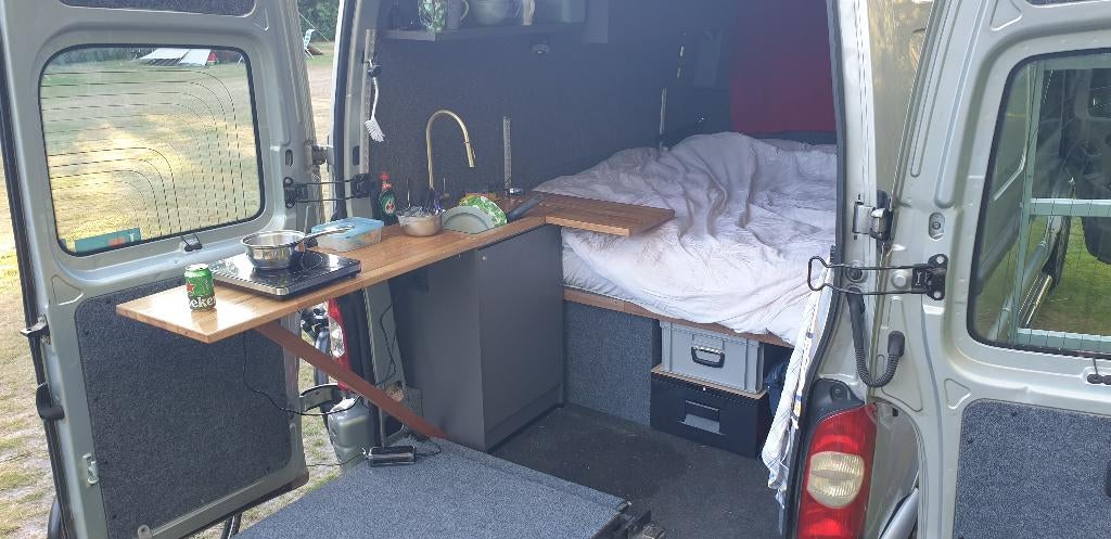 Opel Movano 3.0 CDTI Youngtimer dubbel cab camper zakelijk, Overige merken, Particulier, Kluisje, 5 tot 6 meter