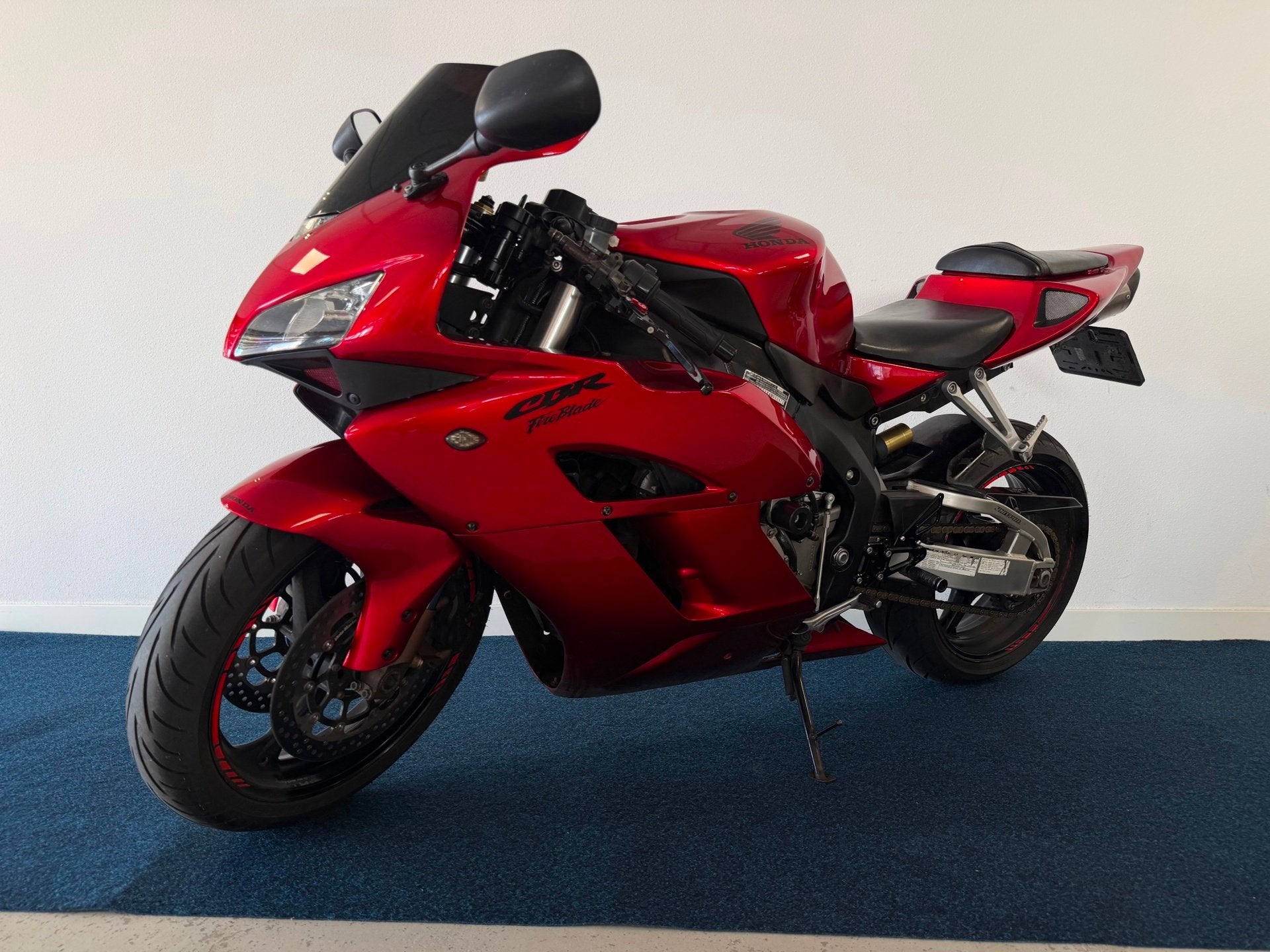 Honda Sport CBR 1000 RR FIREBLADE / CUSTOM CANDY RED / SUPER, Motoren, Motoren | Honda, Bedrijf, Sport, Meer dan 35 kW, Sportuitlaat