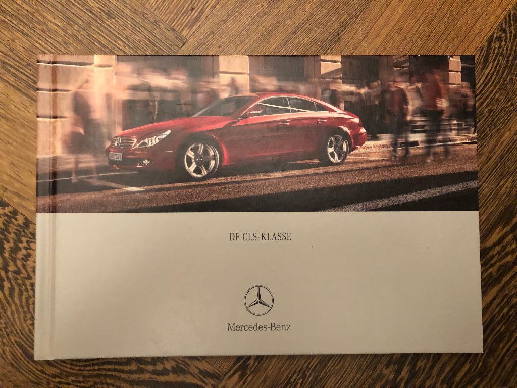 Folder, brochure Mercedes-Benz CLS-klasse C219 2004 nieuw!, Nieuw, Mercedes-Benz, Mercedes, Ophalen of Verzenden