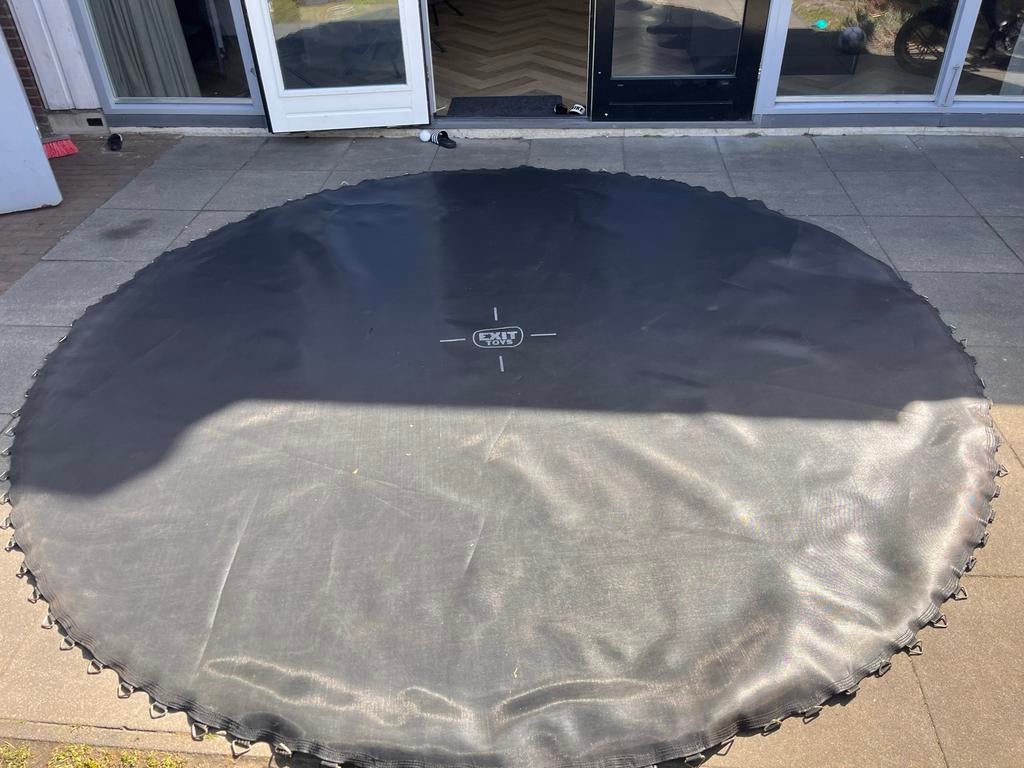 EXIT Lotus Classic trampoline doek ø427cm - zwart, Ophalen, Zo goed als nieuw