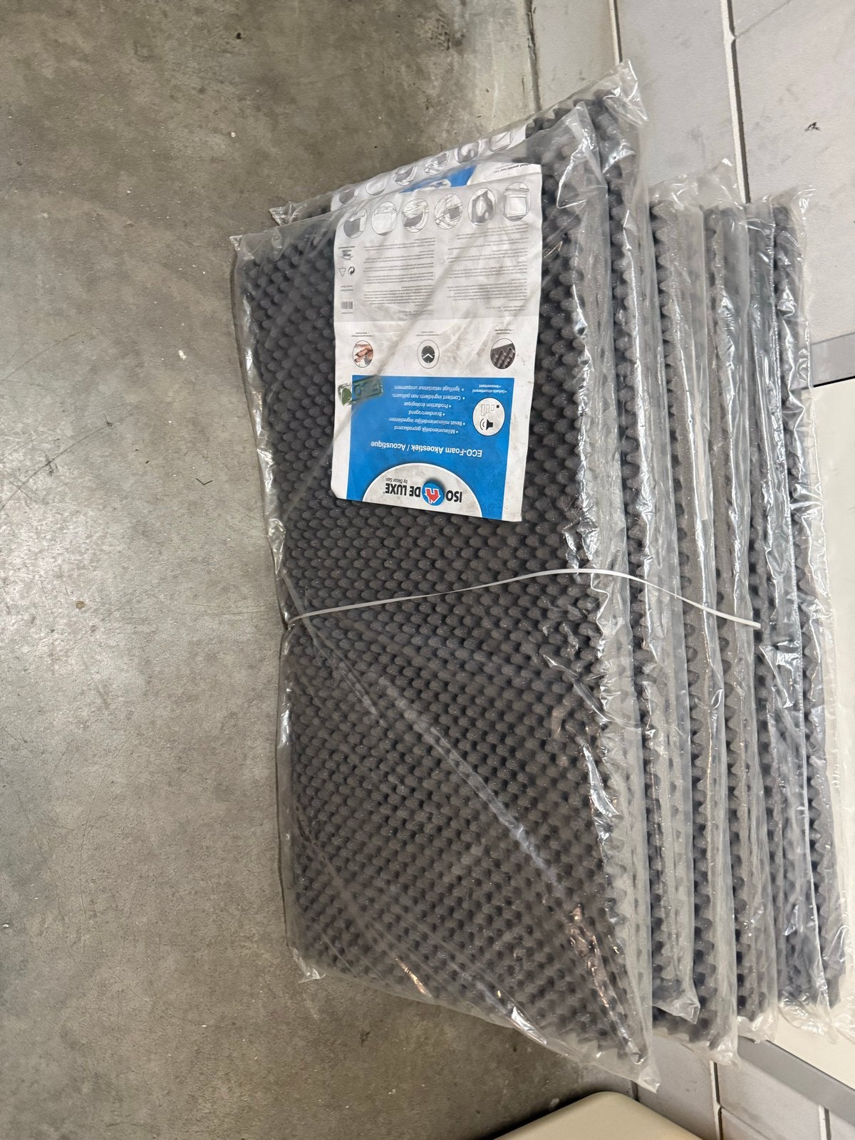 ISO DE LUXE ECO-Foam Akoestiek Isolatieplaten, Overige materialen, 10 tot 15 m², Nieuw, Muurisolatie