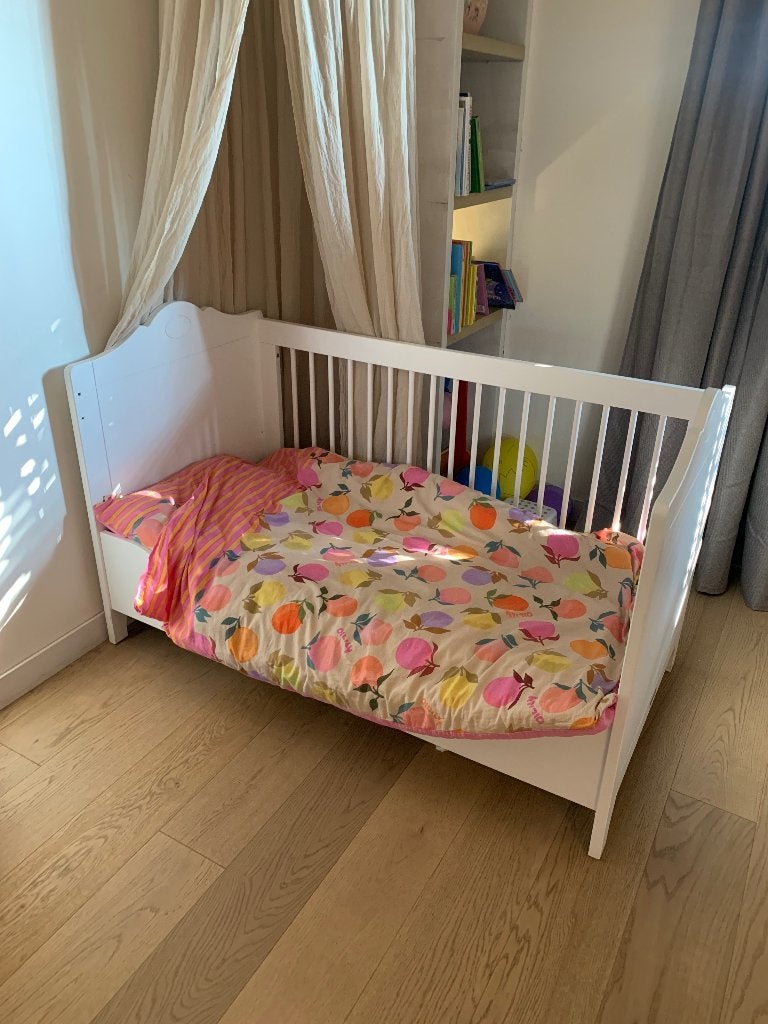 Meegroeibed, 70 tot 85 cm, Zo goed als nieuw, Minder dan 140 cm, Ophalen