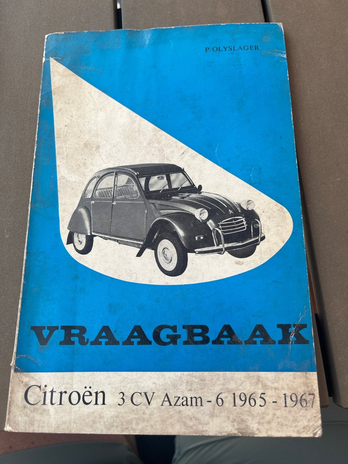 Vraagbaak Citroën 3 CV Azam-6 1965-1967, Ophalen of Verzenden