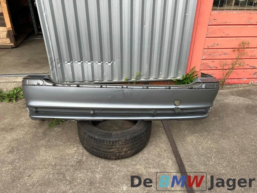 Achterbumper zilver BMW 3-serie Touring E46 51128212584, Auto-onderdelen, Gebruikt, Ophalen of Verzenden, Achter, Bumper
