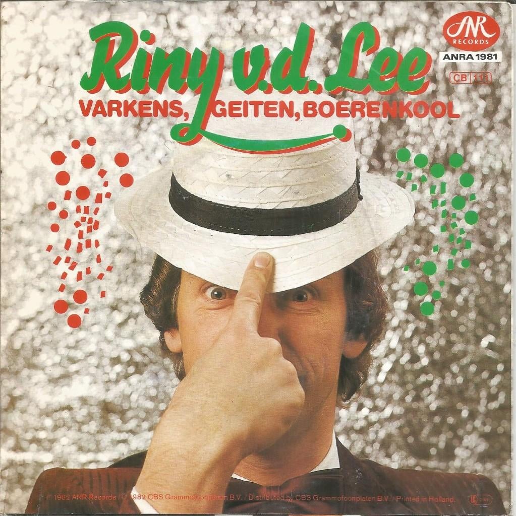 Riny v.d. Lee – Varkens, Geiten, Boerenkool (1982), Ophalen of Verzenden, Gebruikt, Overige formaten, Levenslied of Smartlap