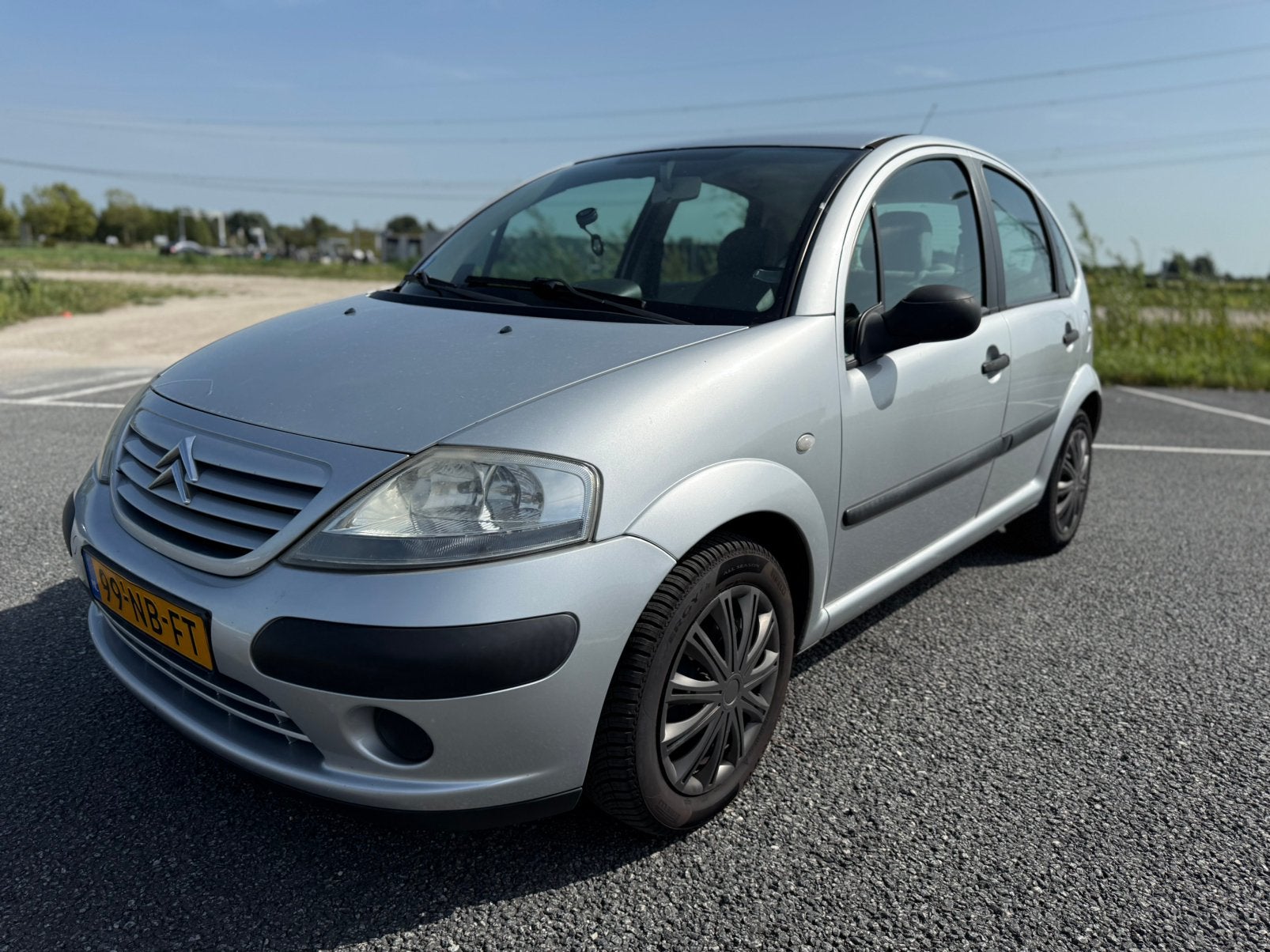 Citroën C3 1.4 AUTOMAAT/APK FEB 2027/CRUISECONTROL/NAP, Auto's, USB, Origineel Nederlands, Bedrijf, Grijs