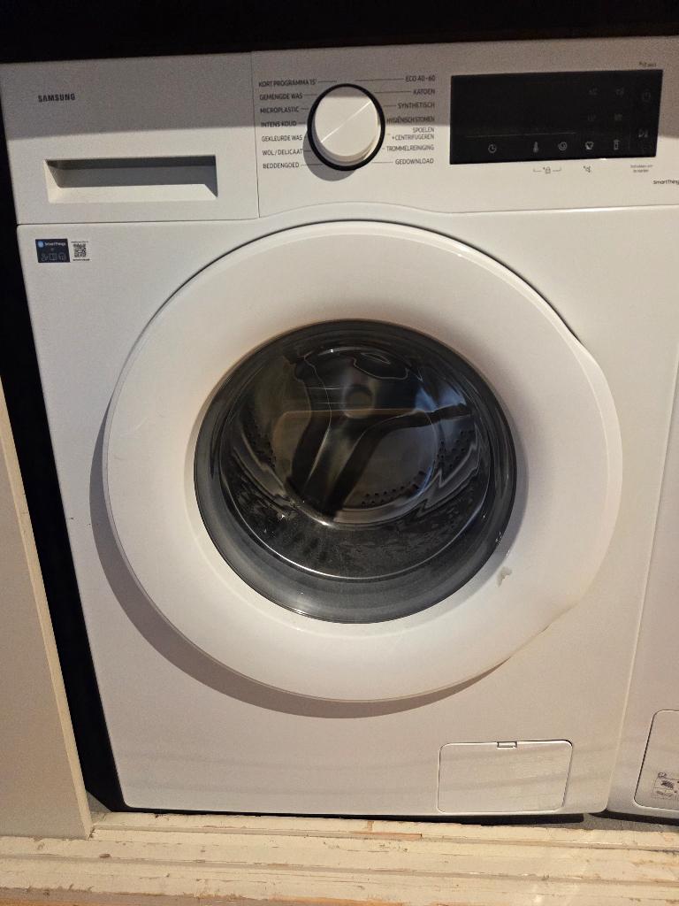 wasmachine, Witgoed en Apparatuur, Wasmachines, Zo goed als nieuw, Voorlader, 6 tot 8 kg, 85 tot 90 cm, 1200 tot 1600 toeren, Handwasprogramma