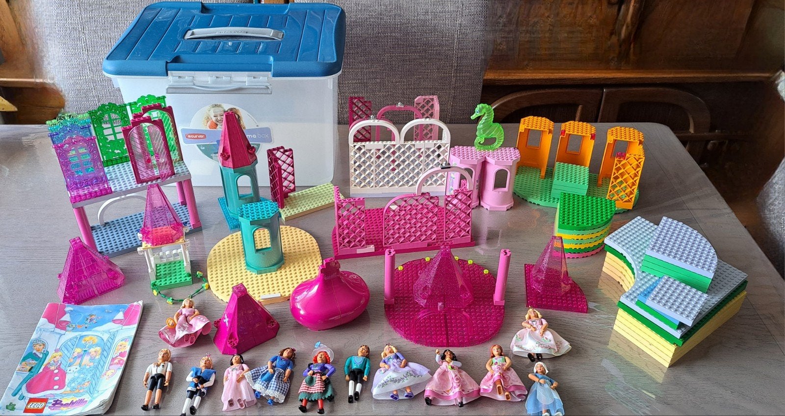 Set Lego Belle Ville in opbergdoos, Ophalen, Zo goed als nieuw