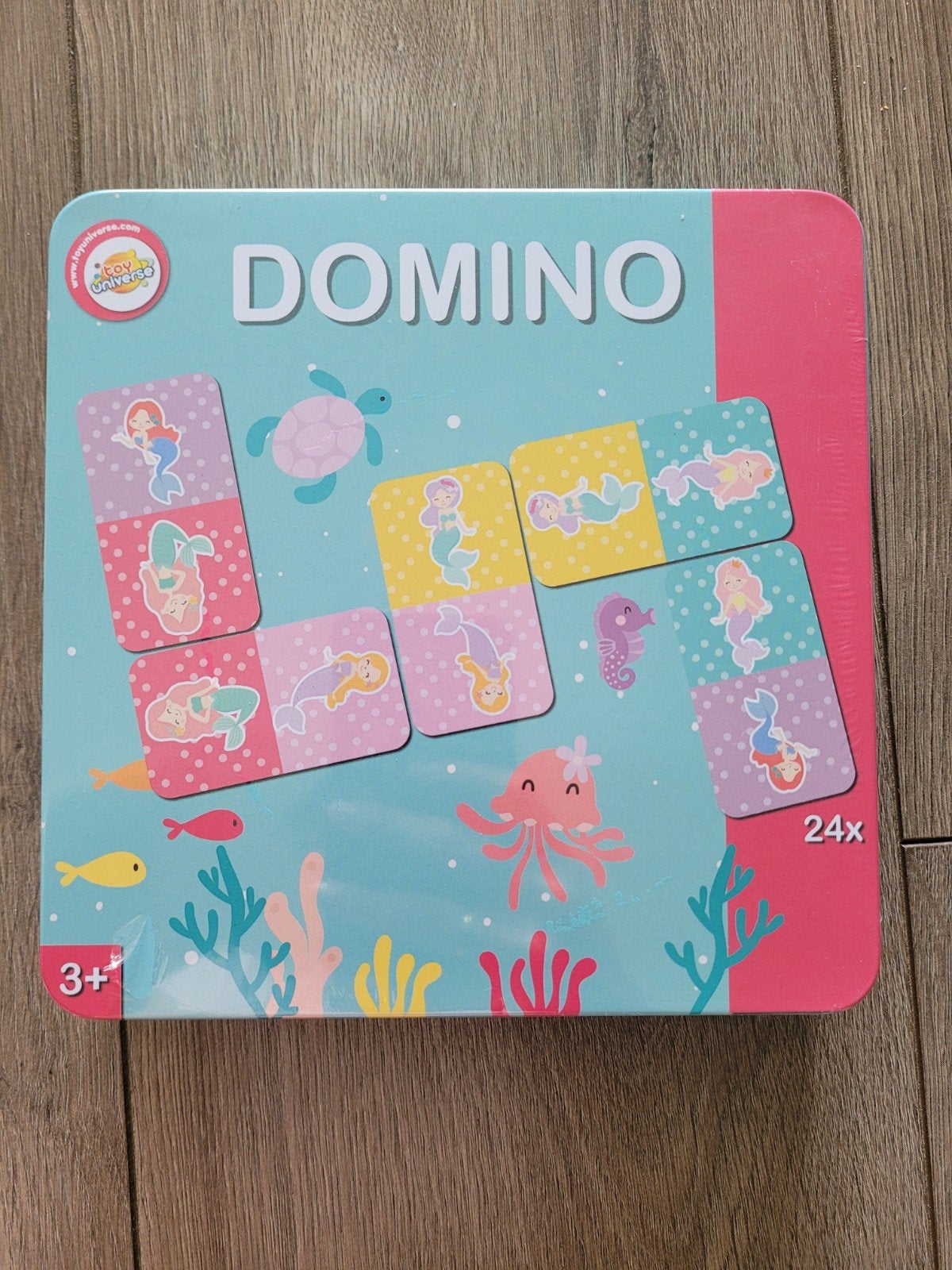 Nieuw Zeemeermin Domino Spel - 24 Stuks, Ophalen of Verzenden, Nieuw, Meisje