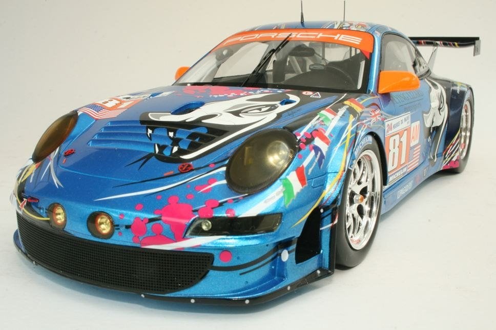 Spark 1/18 Porsche 997 GT3 RSR - Le Mans 2011, Ophalen of Verzenden, Nieuw, Auto, Overige merken