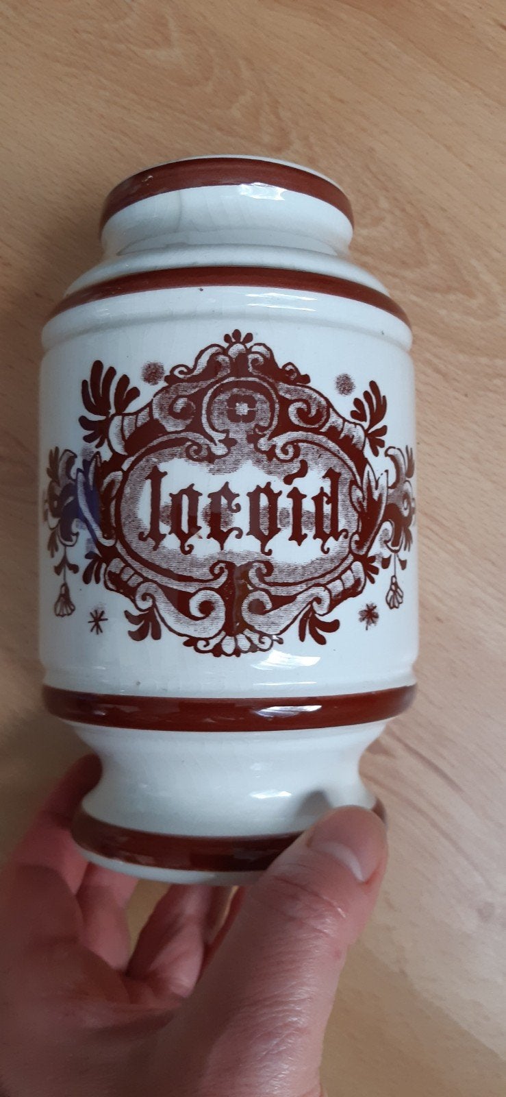 Apothekerspot 't Delftsche Huys - Locoid (decoratief), Ophalen of Verzenden