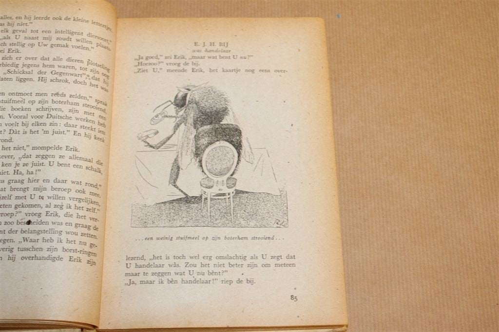 Erik of het Klein Insectenboek — Bomans, Vintage [1948], Ophalen of Verzenden, Gelezen