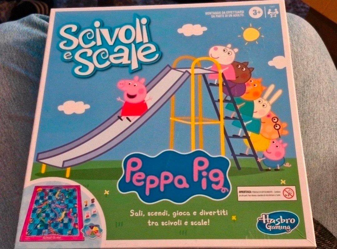 Peppa Pig Slangen en Ladders Spel - Nieuw in Seal, Drie of vier spelers, Ophalen of Verzenden, Nieuw, Hasbro Gaming