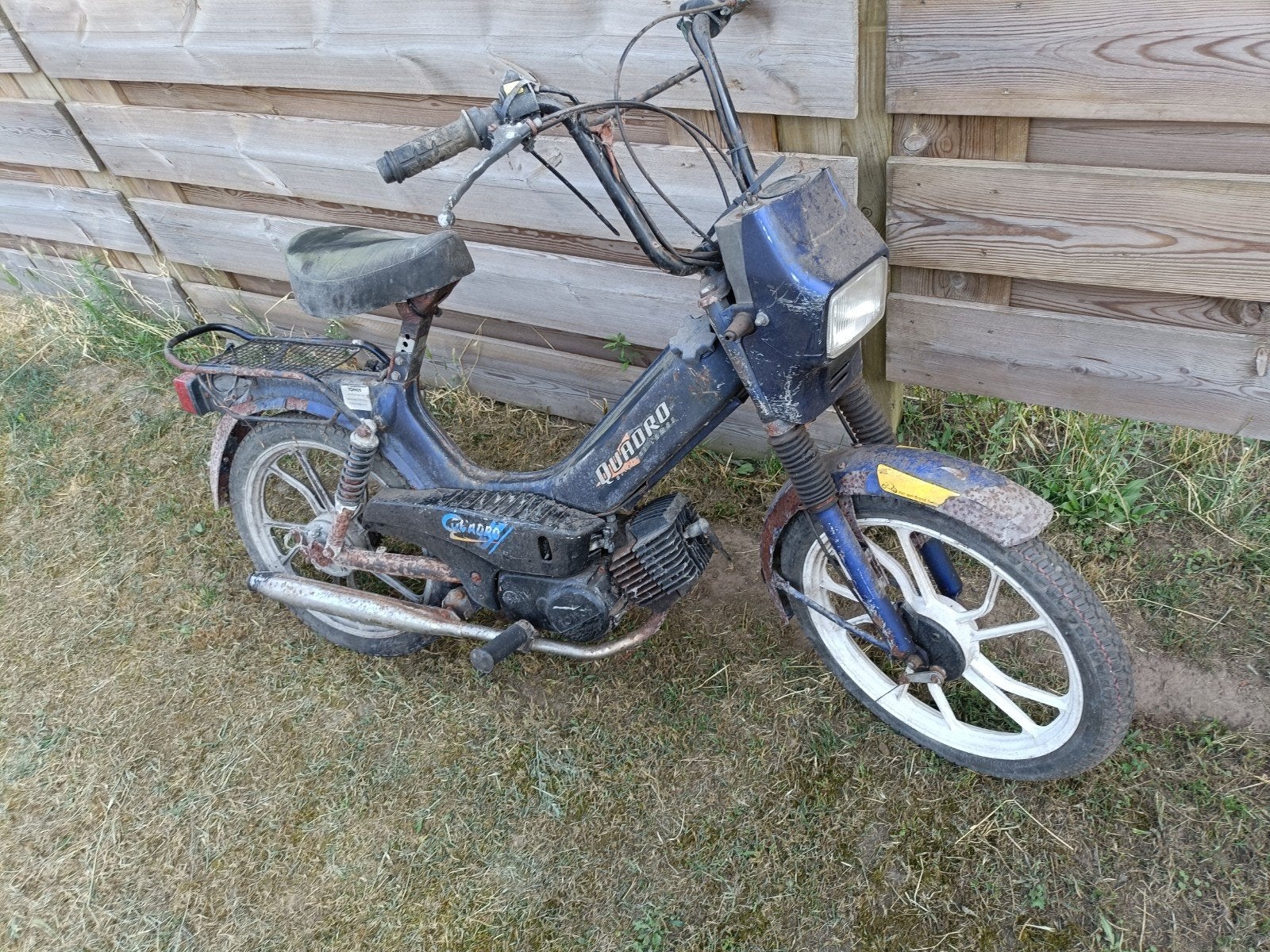 Tomos A35 Quadro zonder kenteken hobby projekt cross brommer, Fietsen en Brommers, Brommers | Tomos, Ophalen, Gebruikt, Quadro