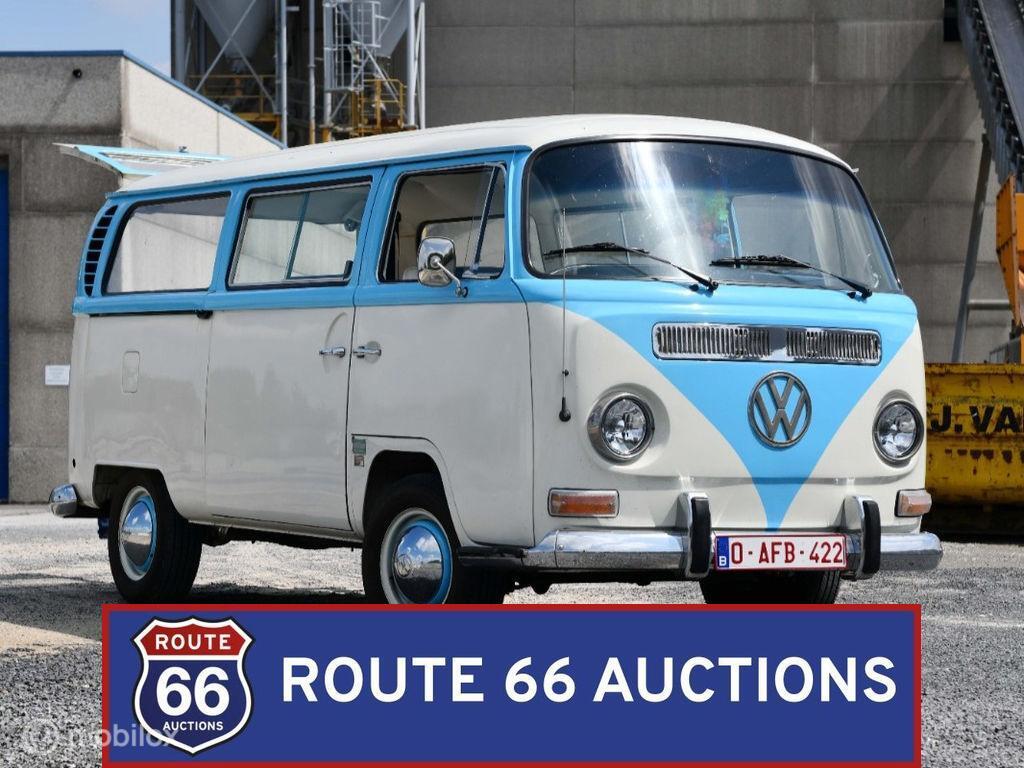 Volkswagen T2a Westfalia Camper | 1970 | Route 66 Auctions, Overige carrosserieën, Volkswagen, Zwart, Bedrijf
