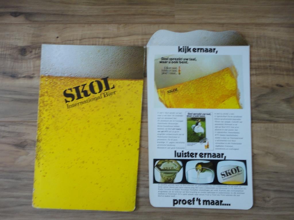 Skol spreekt uw taal, waar u ook bent., Ophalen of Verzenden, Zo goed als nieuw, Overige typen, Overige merken
