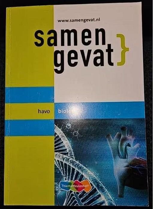 Samengevat Biologie HAVO - examen, Biologie, Ophalen of Verzenden, Zo goed als nieuw, HAVO