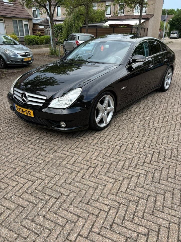 Mercedes cls 63 amg 6.3, Auto's, Mercedes-Benz, Automaat, Achterwielaandrijving, 4 stoelen, Zwart