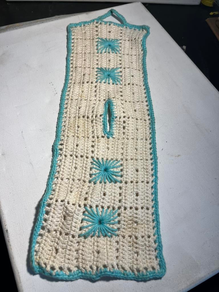 Vintage handgemaakt gehaakt item, Ophalen of Verzenden
