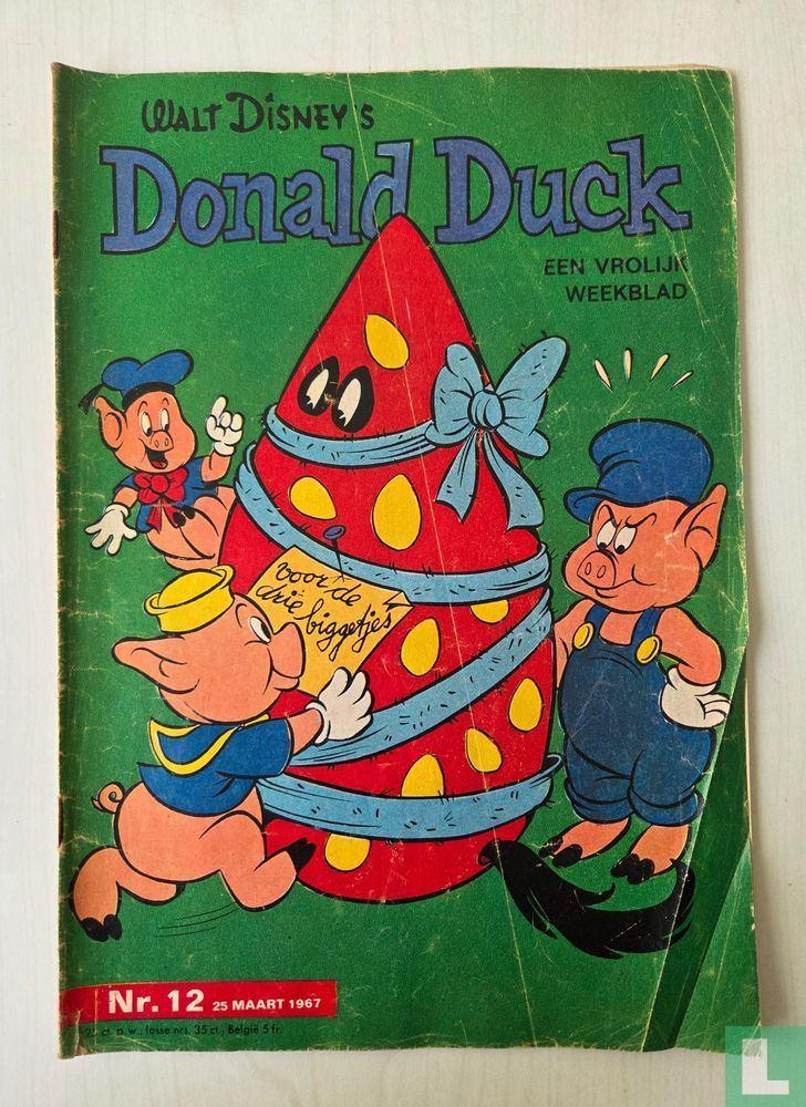 Donald Duck 12 - 1967, Boeken, Eén stripboek, Ophalen of Verzenden, Donald Duck / Disney, Gelezen