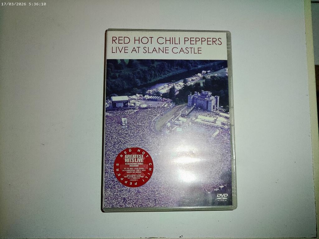 DVD Red Hot Chili Peppers - Live at Slane Castle, Cd's en Dvd's, Vanaf 6 jaar, Ophalen of Verzenden, Gebruikt, Muziek en Concerten