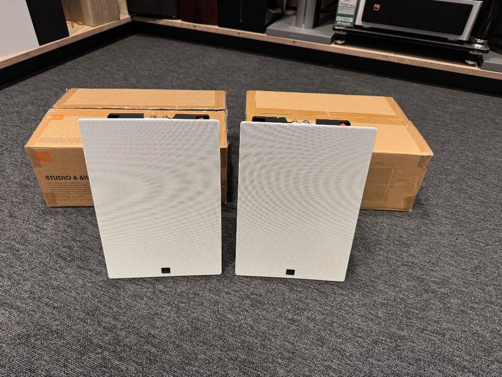 EP:Apollo JBL Studio 6 6IW Inwall speakers OPEN DOOS SET!!, Audio, Tv en Foto, Luidsprekers, JBL, Ophalen of Verzenden, Zo goed als nieuw