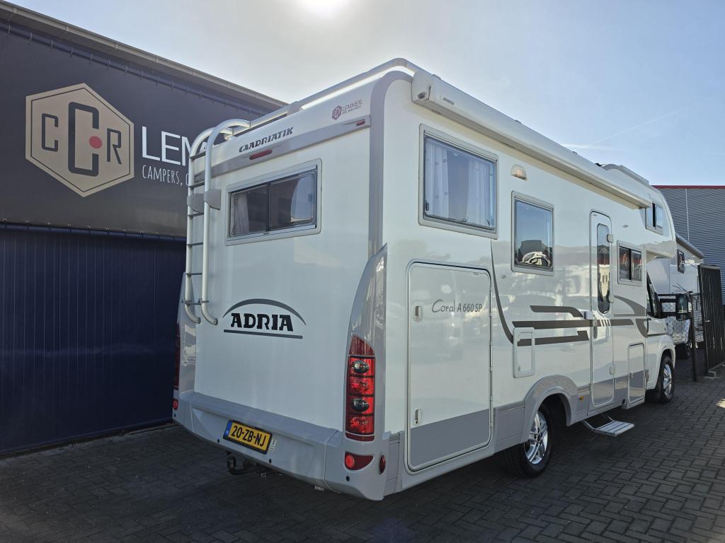 Adria Coral A 660 SP Airco, Luchtvering, Caravans en Kamperen, Campers, Alkoof, Ringverwarming, Fiat, Adria
