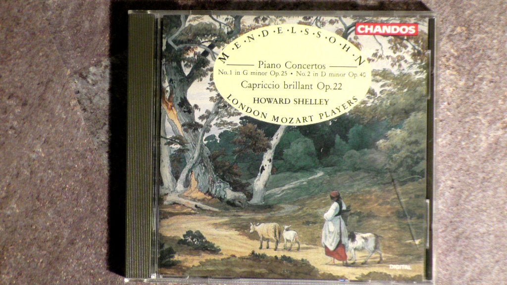 Mendelssohn : Piano concerten 1 & 2 - Shelley/ LMP, Soloconcert, Zo goed als nieuw, Romantiek, Album