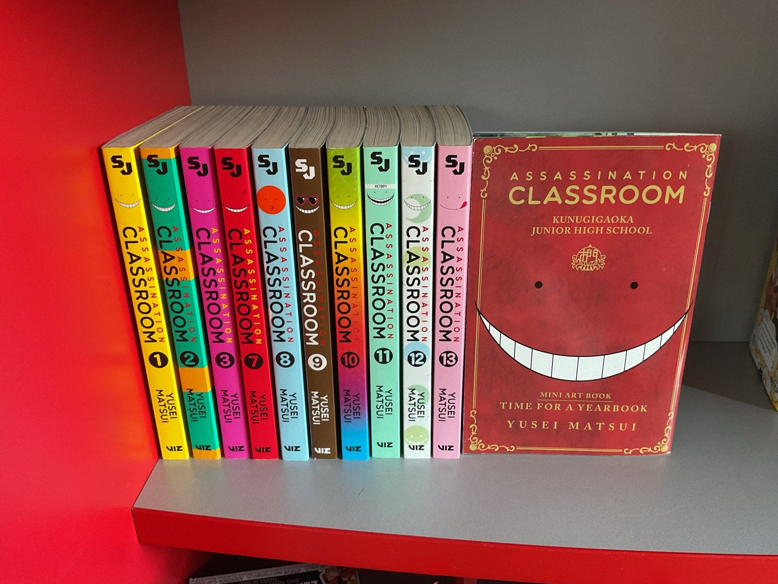 Assassination Classroom Manga Set (Deel 1-3, 7-13 + extra), Meerdere stripboeken, Ophalen of Verzenden, Zo goed als nieuw